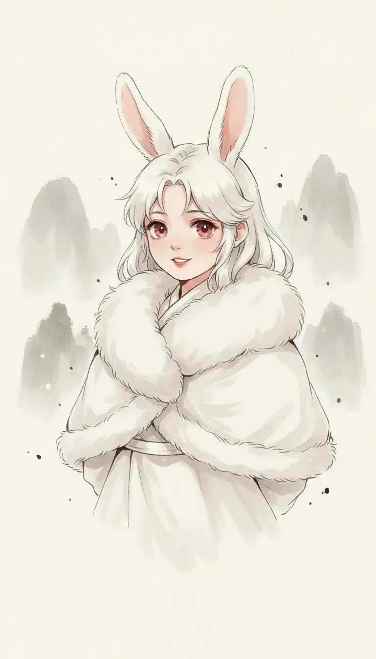 Lady White Rabbit
