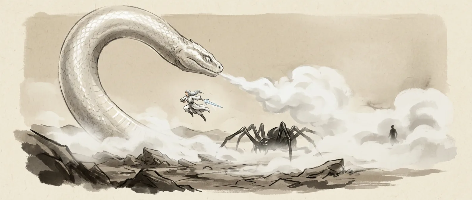 Fang Yuan against Bai Ning Bing, third battle