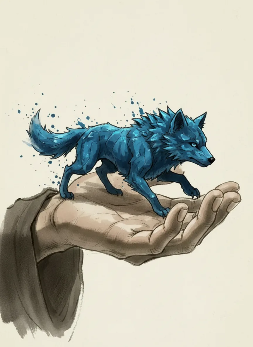 Azure Wolf Skin Gu