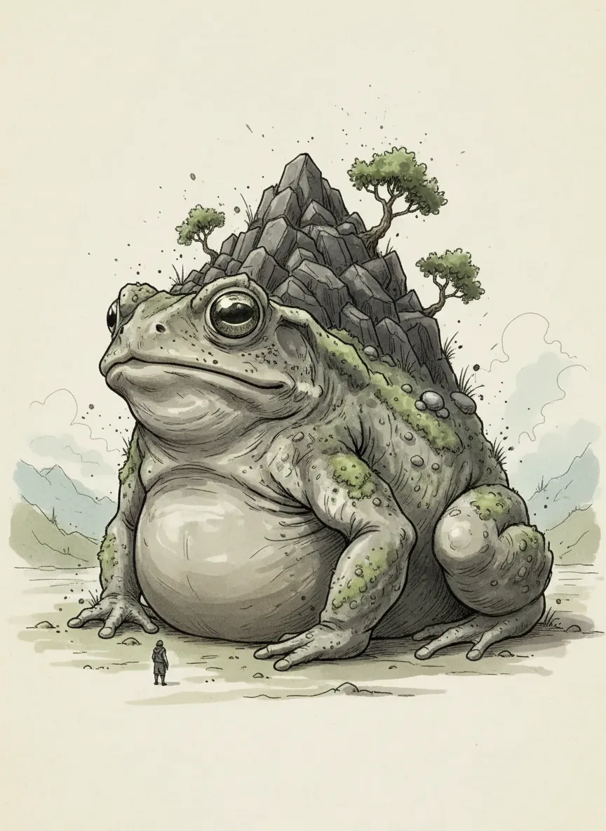 Mountain Back Toad