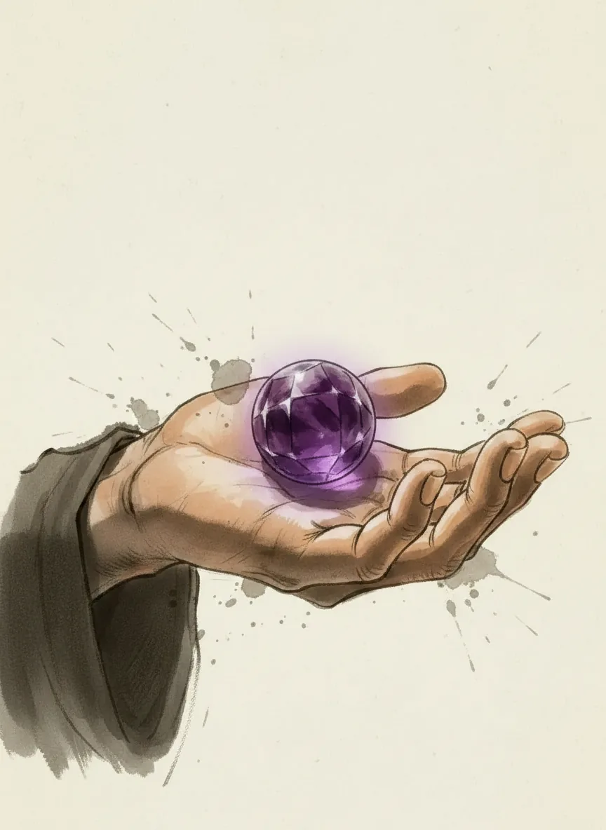 Purple Crystal Relic Gu