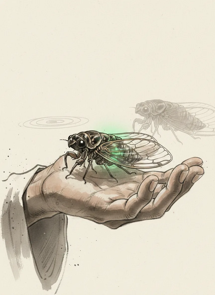 Spring Autumn Cicada