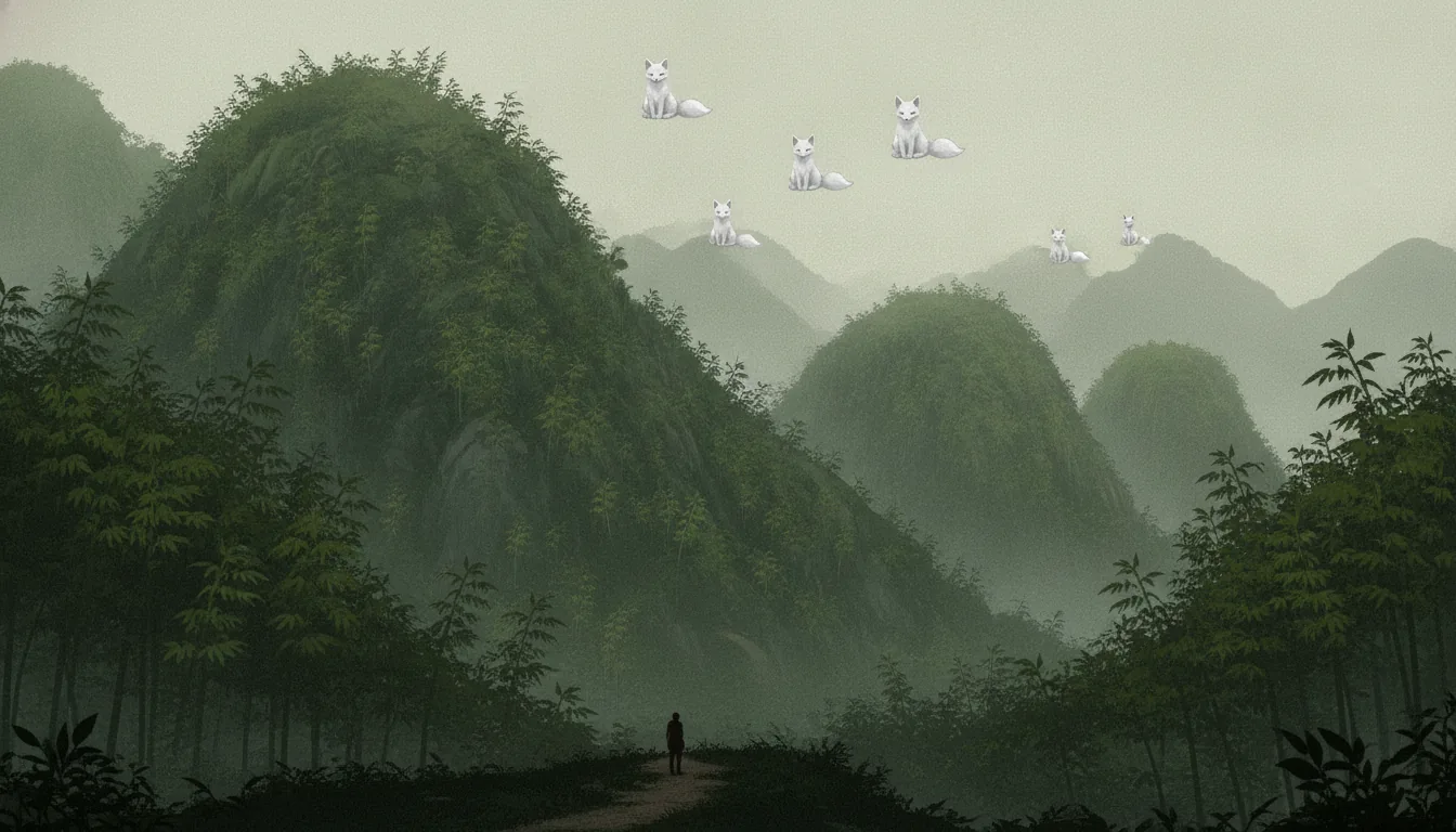 Cloud Bamboo Mountain Range