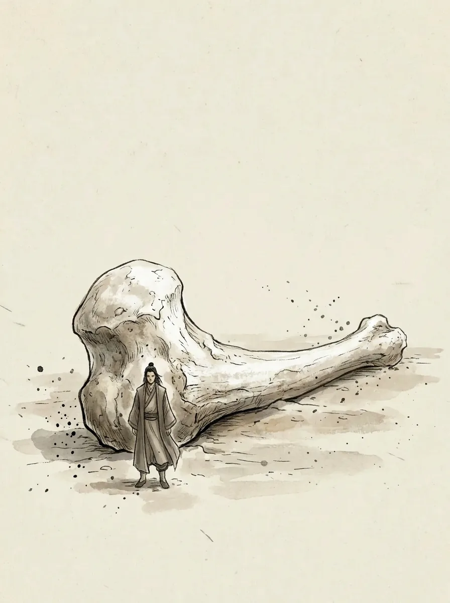 Desolate beast bone