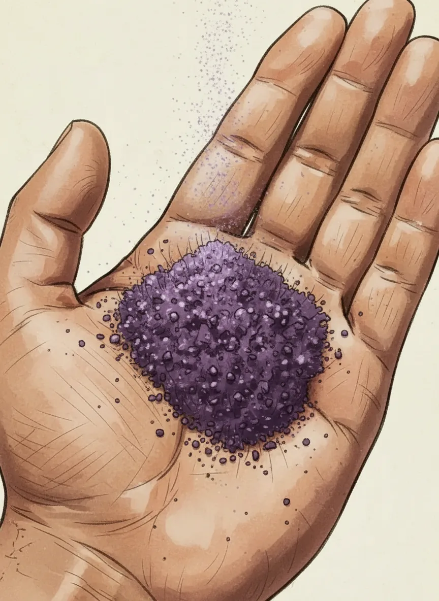 Purple manor soil