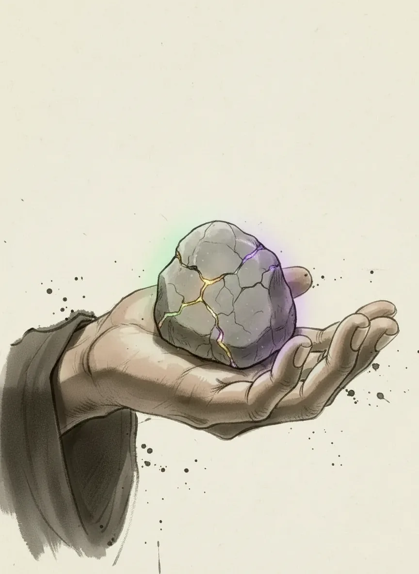 Quasi-rank nine immortal material