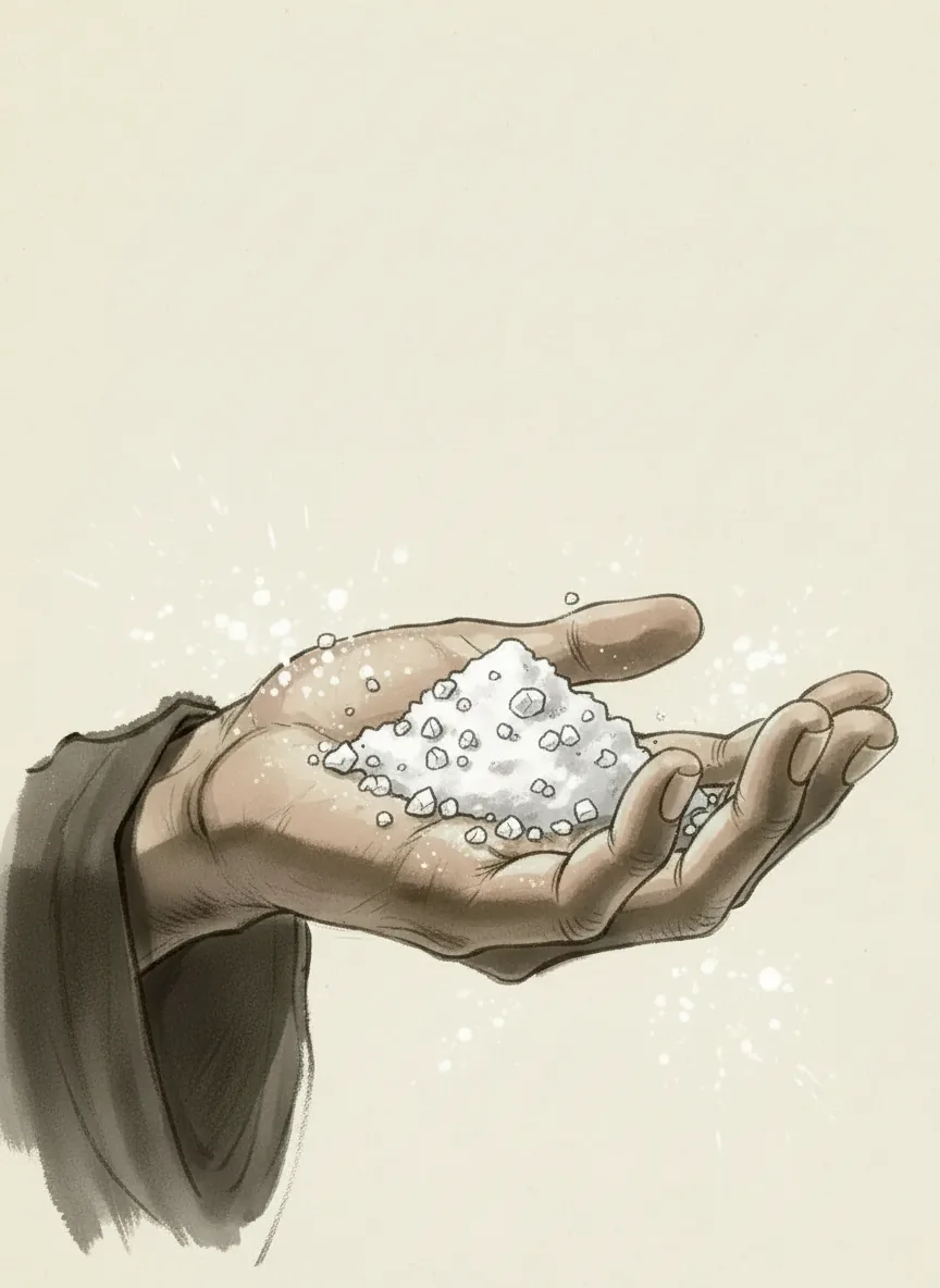 Salt sand