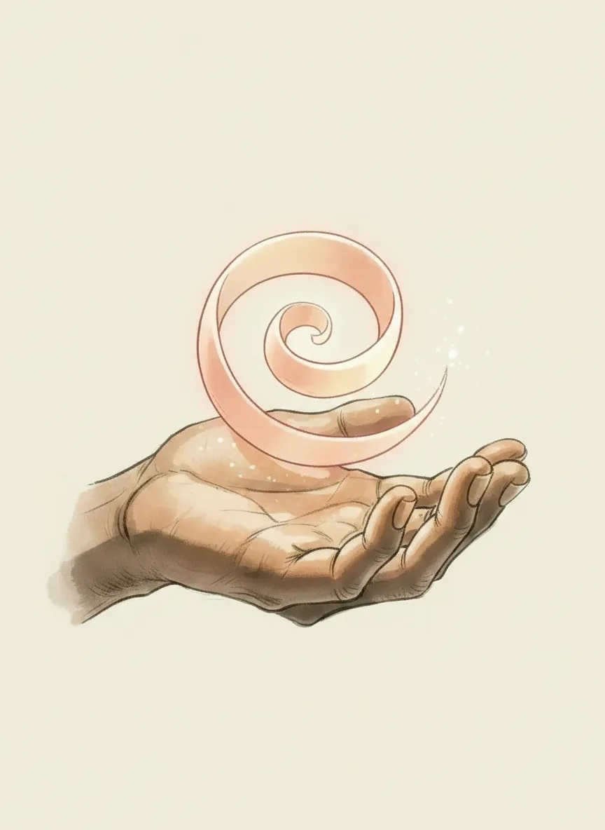 Spiral dawn light