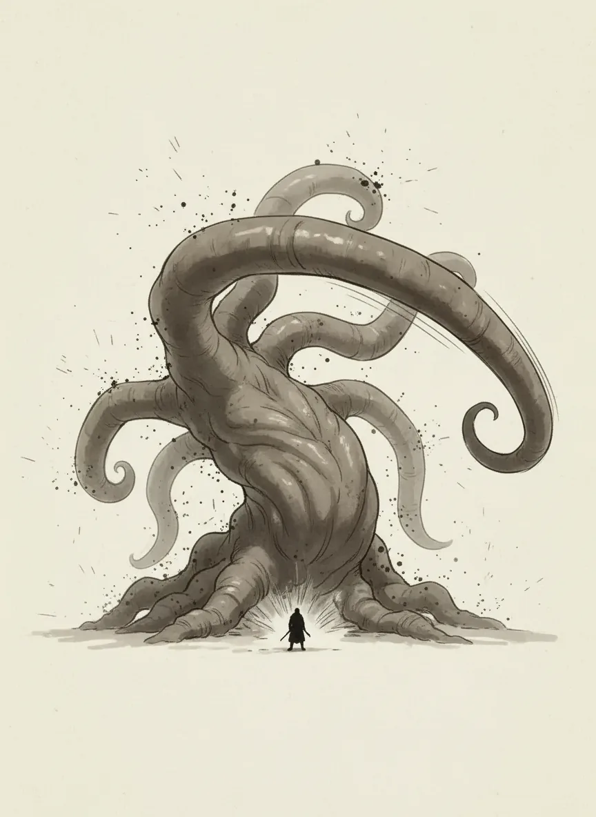 Walking meat tree