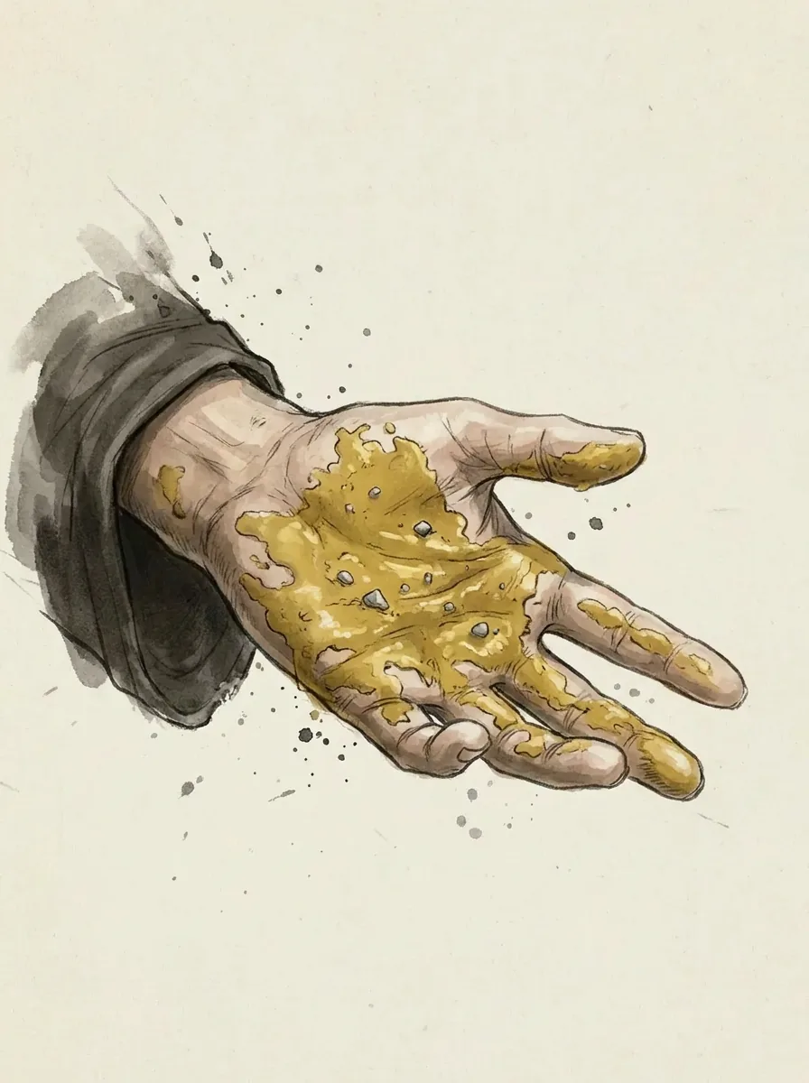 Yellow mud