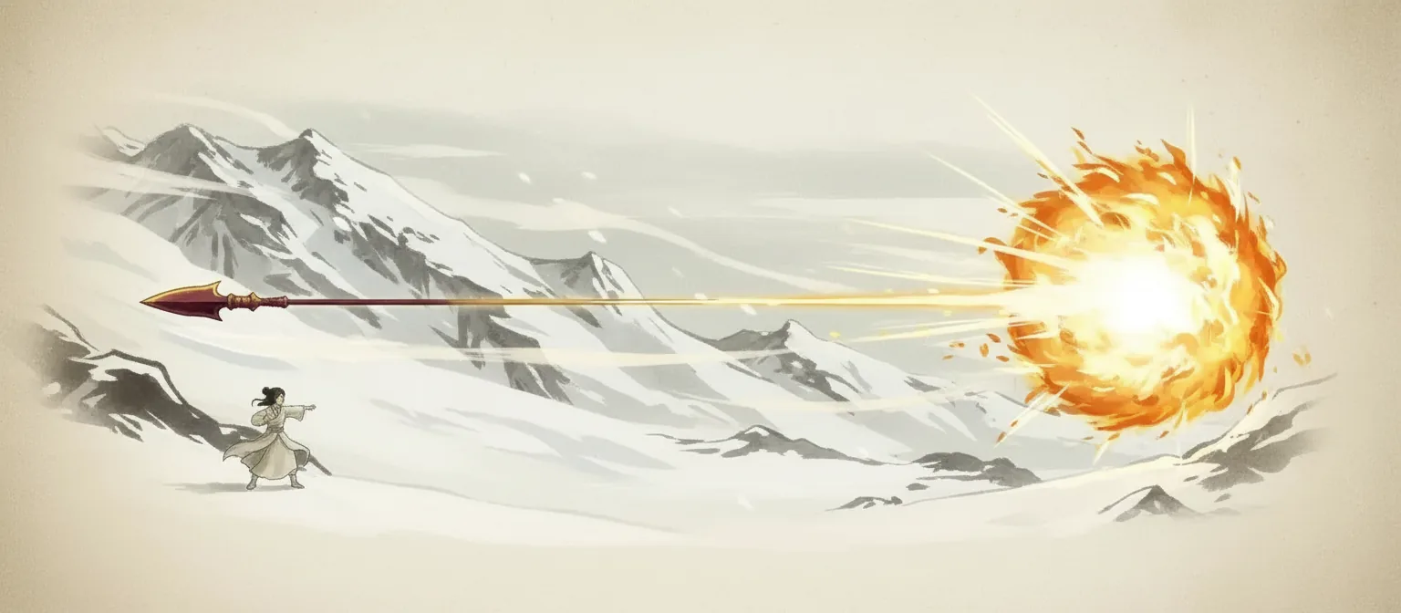 Golden Sun Spear