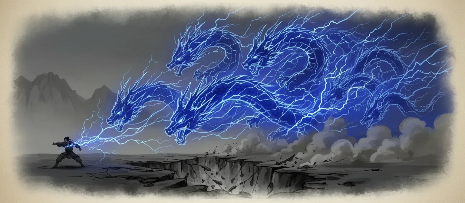 Lightning dragon purgatory