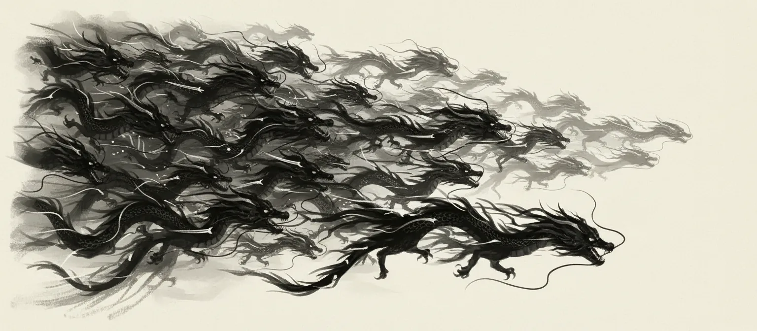 Myriad Ghost Sword Dragon